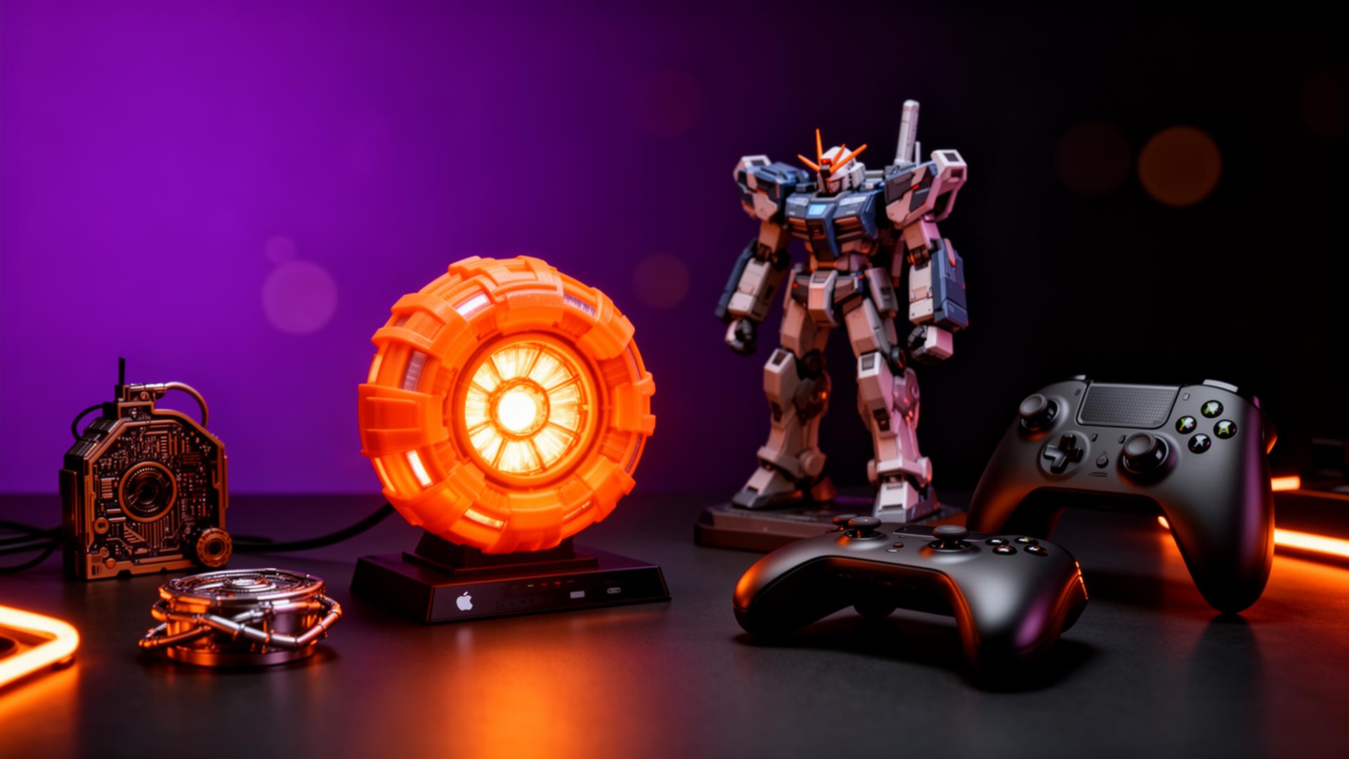 Produtos Creative Zone: reator arc, action figures gamer e acessórios geek